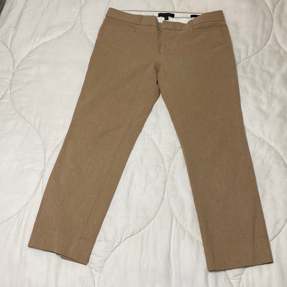 BANANA REPUBLIC SLOAN SLACKS-TAUPE COLOR.